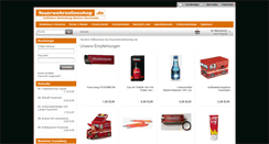 Desktop Screenshot of feuerwehronlineshop.de
